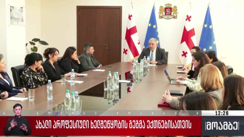 ახალი პროფესიული ხელშეწყობის გეგმა ექთნებისთვის