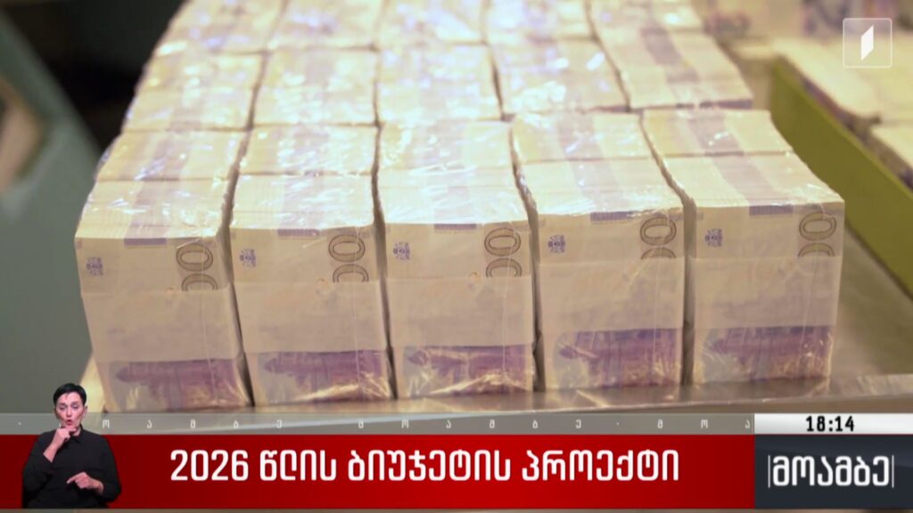 2026 წლის ბიუჯეტის პროექტი