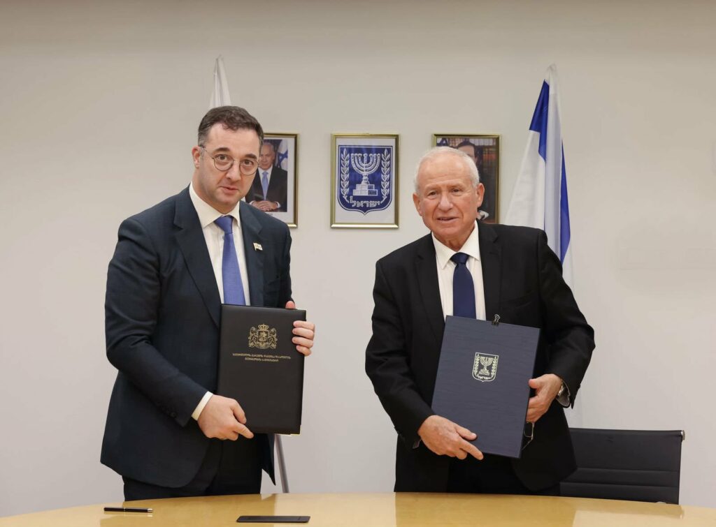 დავით სონღულაშვილმა და ისრაელის სოფლის მეურნეობის მინისტრმა სამომავლო თანამშრომლობის საკითხები განიხილეს