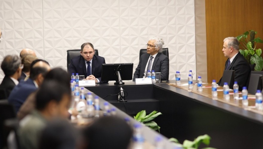 ნიკოლოზ სამხარაძე ინდოეთის აკადემიურ ცენტრში სიტყვით გამოვიდა