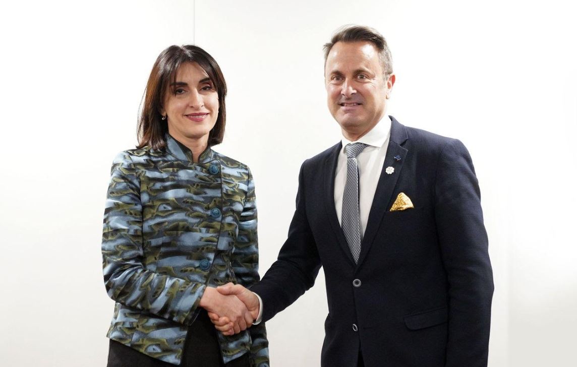 მაკა ბოჭორიშვილი ლუქსემბურგის დიდი საჰერცოგოს ვიცე-პრემიერს, საგარეო საქმეთა და საგარეო ვაჭრობის მინისტრს შეხვდა