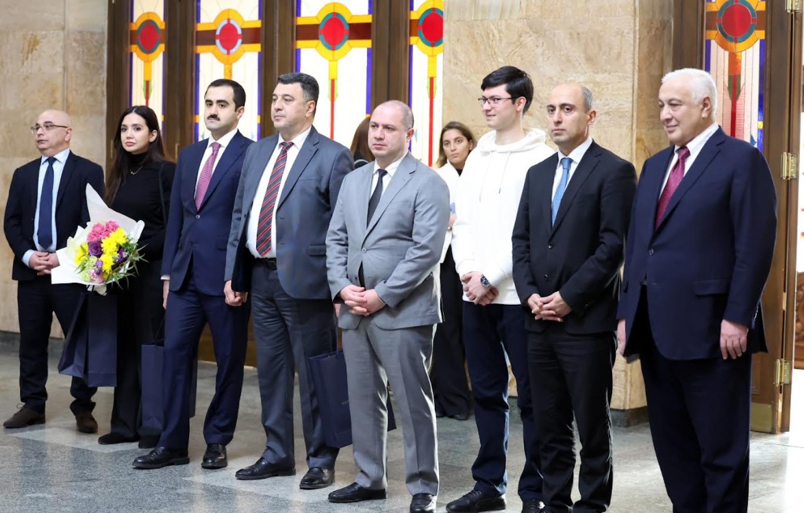 გივი მიქანაძე აზერბაიჯანელ კოლეგასთან ერთად ტექნიკურ უნივერსიტეტს ეწვია