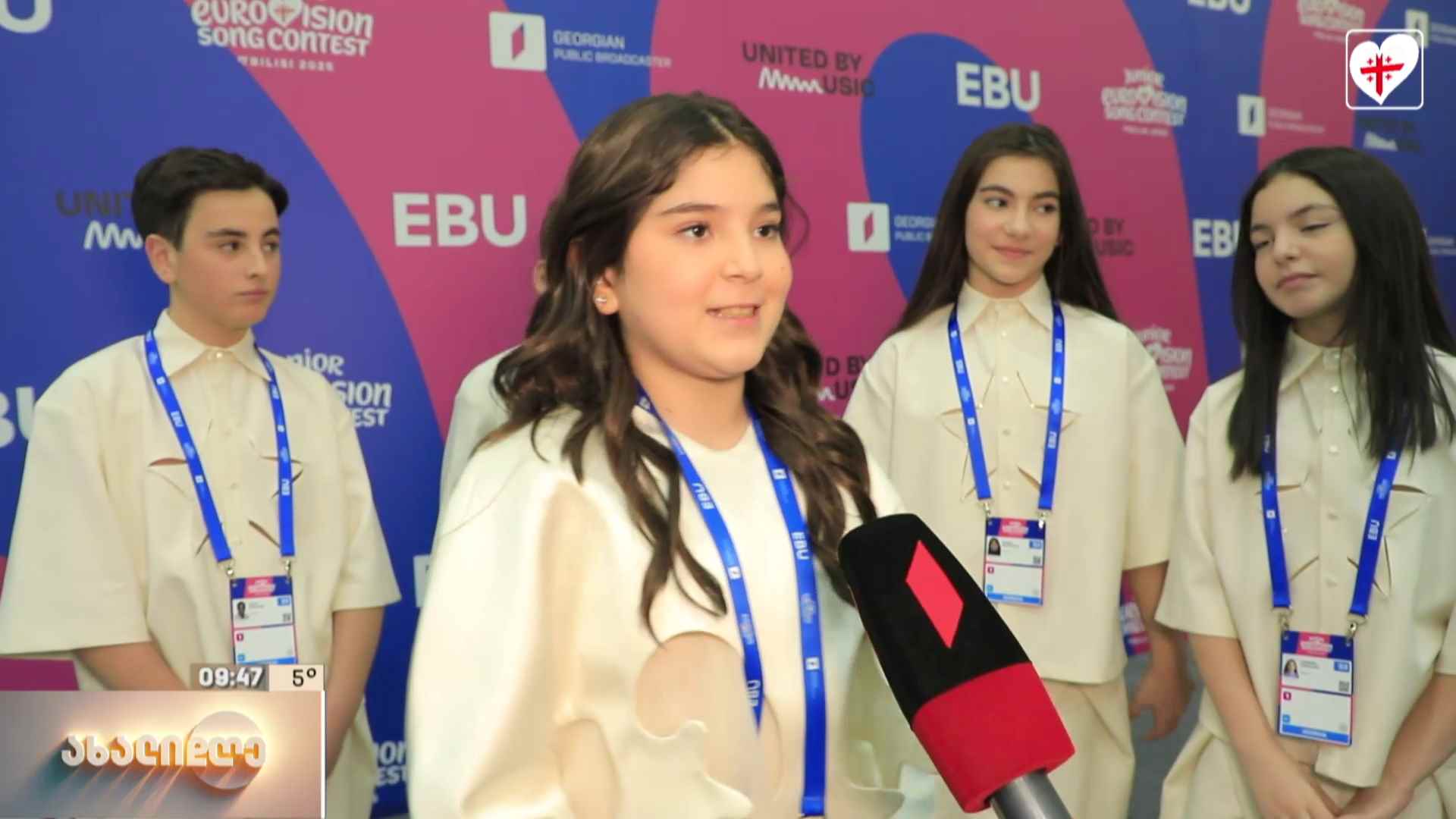 მზადება საბავშვო ევროვიზიისთვის