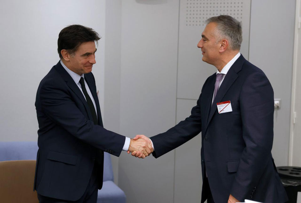 სტრასბურგში გამართული მინისტერიალის ფარგლებში პაატა სალია მონაკოს იუსტიციის სახელმწიფო მდივანს შეხვდა