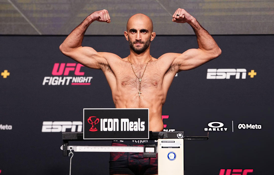 UFC | გიგა ჭიკაძემ კევინ ვალეხოსთან ბრძოლის წინ წონა წარმატებით ჩააბარა #1TVSPORT