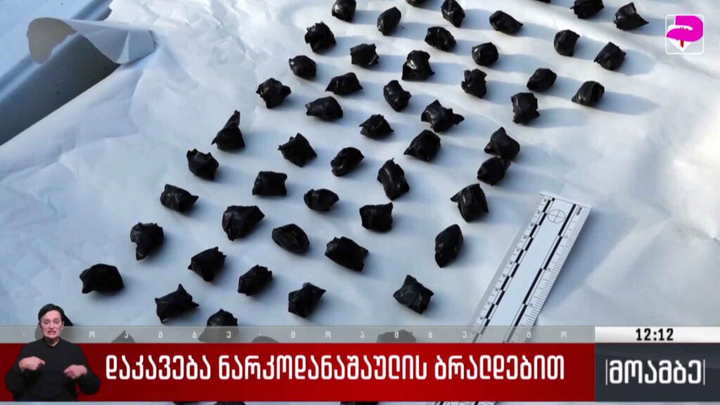 დაკავება ნარკოდანაშაულის ბრალდებით