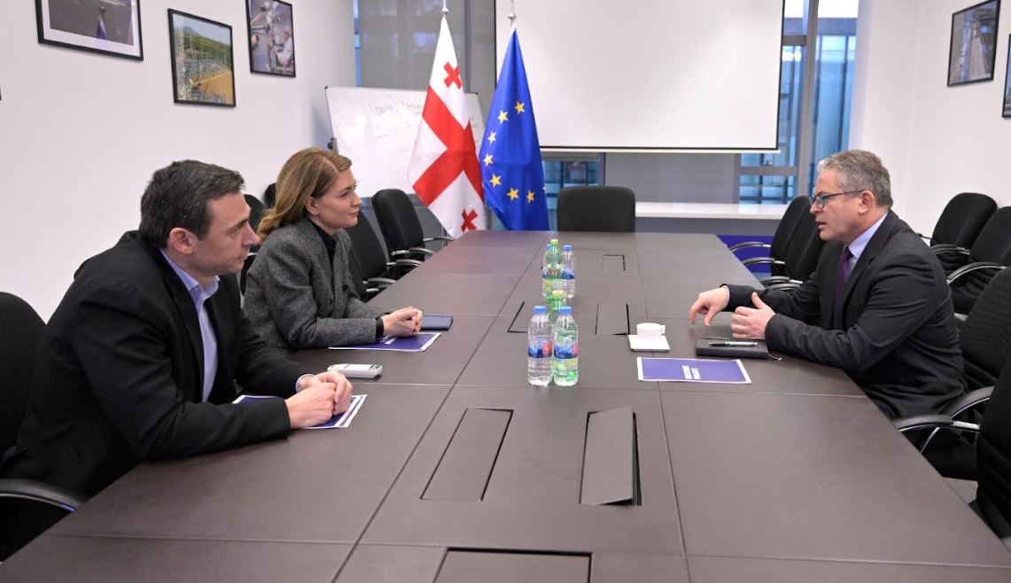 თამარ იოსელიანი საფრანგეთის მანქანათმშენებლობის კომპანიის, „ალსტომის“ მმართველ დირექტორს შეხვდა