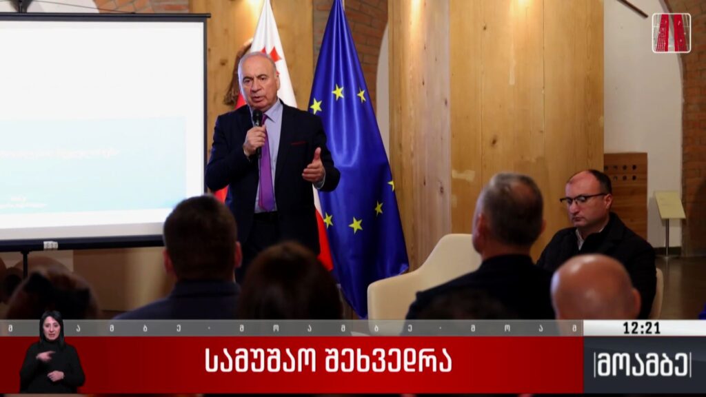 სამუშაო შეხვედრა გარემოს დაცვის სამინისტროში