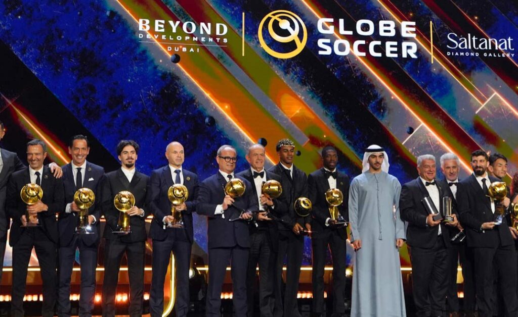 ფეხბურთი | დუბაიში ყოველწლიური Globe Soccer Awards-ი ჩატარდა - მსოფლიოს საუკეთესო მოთამაშედ უსმან დემბელე აღიარეს #1TVSPORT