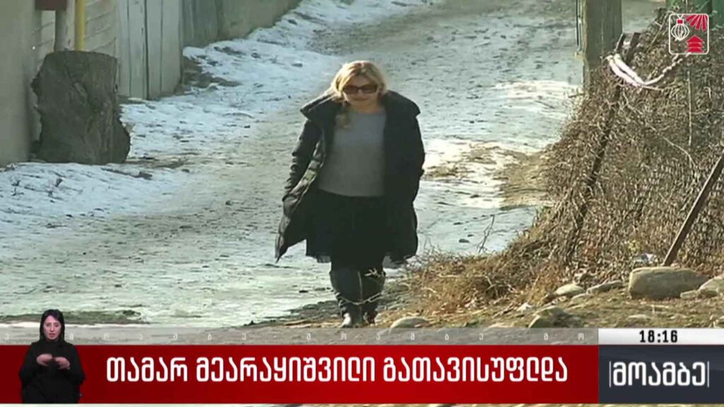 თამარ მეარაყიშვილი გათავისუფლდა