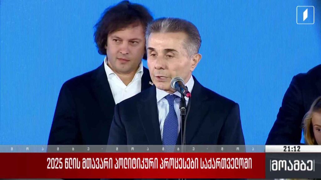2025 წლის მთავარი პოლიტიკური პროცესები საქართველოში 