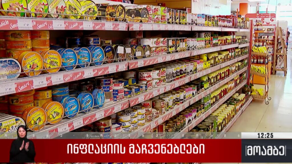 ინფლაციის მაჩვენებლები