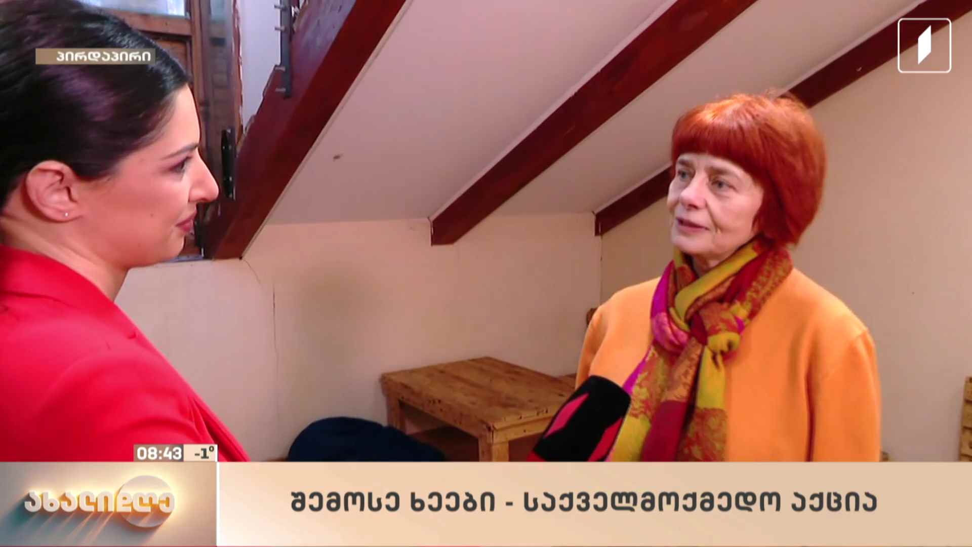 „შემოსე ხეები“ - საქველმოქმედო აქცია