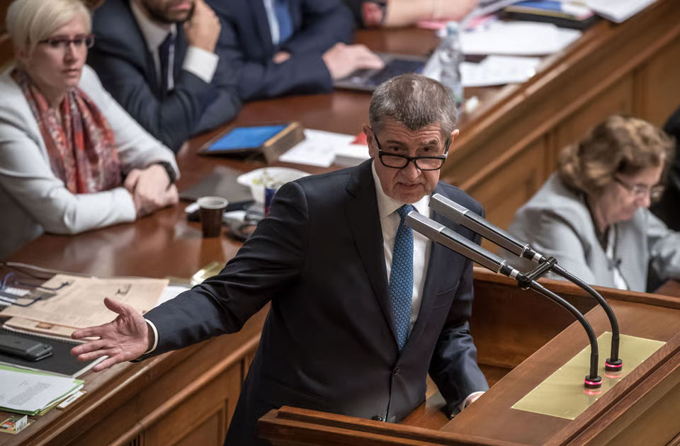 ანდრეი ბაბიშის მთავრობამ ჩეხეთის პარლამენტის ნდობის ვოტუმი მოიპოვა