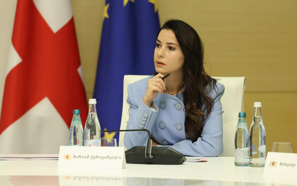 მარიამ ქვრივიშვილი - დღევანდელ შეხვედრაზე უკვე მოვისმინეთ ხელშესახები ინიციატივა, მათ შორის კერძო სექტორიდან, როგორ ხედავენ სამომხმარებლო პროდუქციაზე ფასების შემცირების გზას