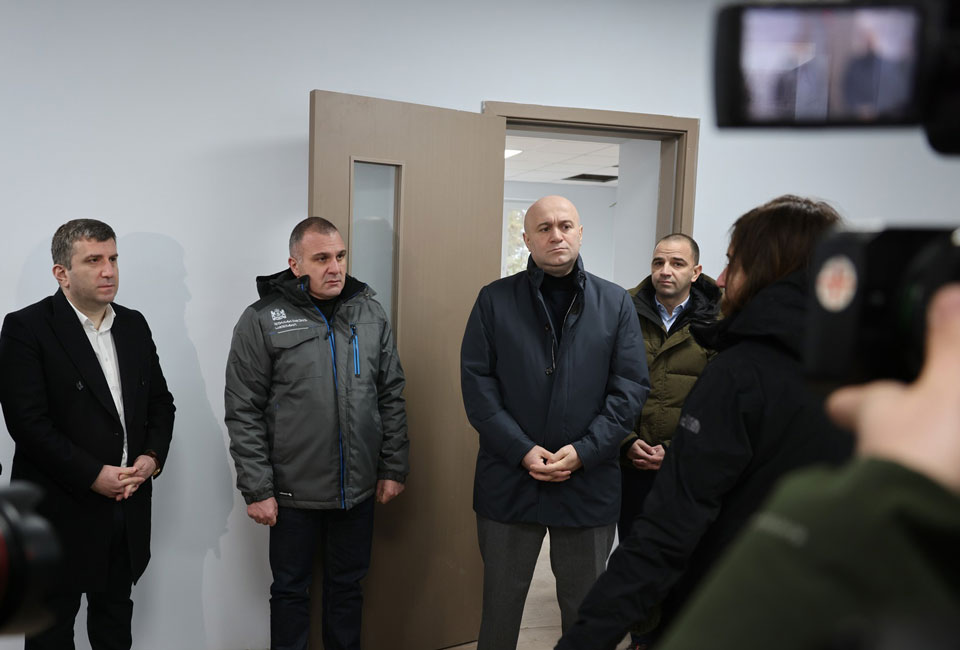 რევაზ სოხაძე და სულხან თამაზაშვილი აჭარაში მიმდინარე ინფრასტრუქტურულ პროექტებს გაეცნენ