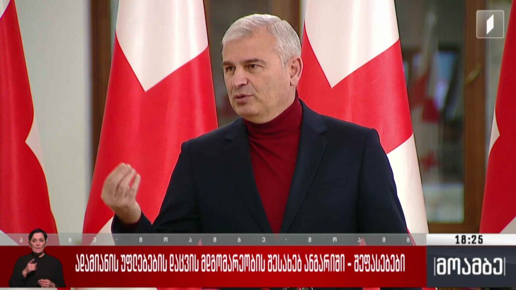ადამიანის უფლებების დაცვის მდგომარეობის შესახებ ანგარიში – შეფასებები