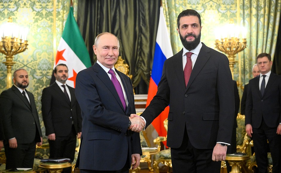სირიისა და რუსეთის პრეზიდენტებმა ქვეყნებს შორის ორმხრივი ურთიერთობების განვითარების პერსპექტივები და ახლო აღმოსავლეთში არსებული ვითარება განიხილეს