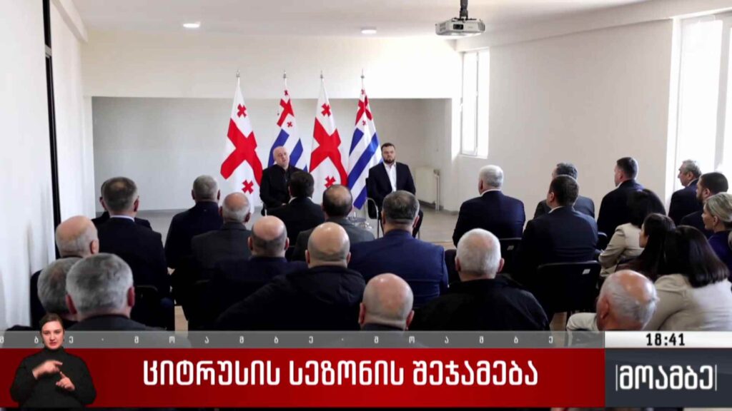 ციტრუსის სეზონის შეჯამება