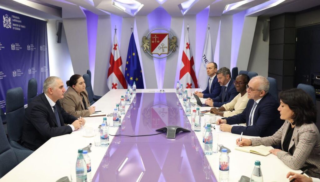 ლაშა ხუციშვილი მსოფლიო ბანკის ევროპისა და ცენტრალური აზიის ინფრასტრუქტურის რეგიონულ დირექტორს შეხვდა