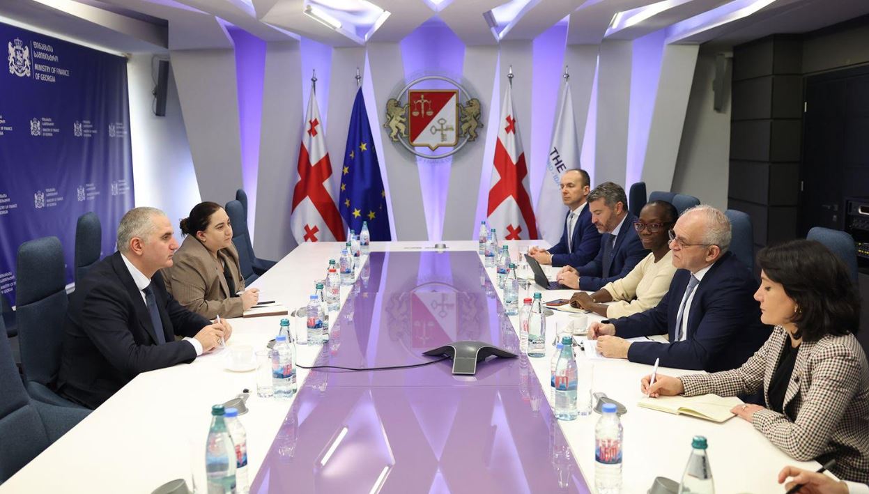 ლაშა ხუციშვილი მსოფლიო ბანკის ევროპისა და ცენტრალური აზიის ინფრასტრუქტურის რეგიონულ დირექტორს შეხვდა