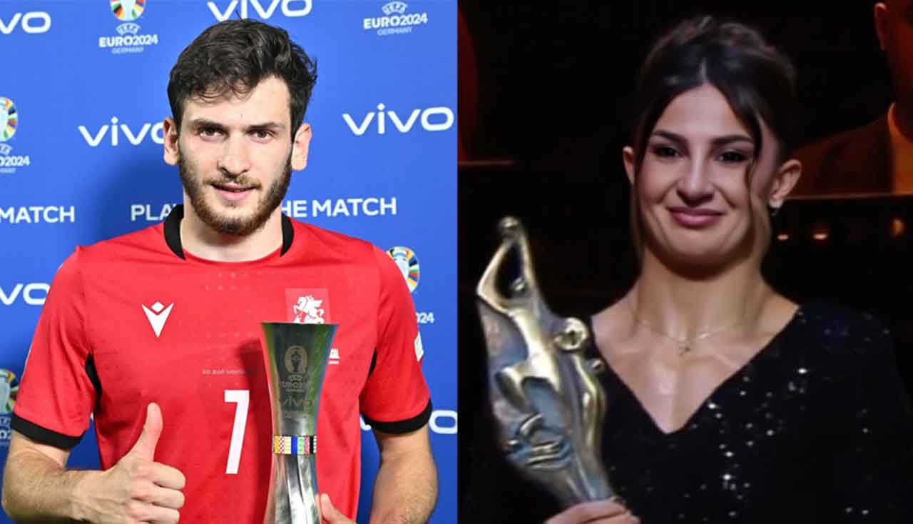 საქართველოს სპორტულ ჟურნალისტთა ასოციაციის ვერსიით, 2025 წლის საუკეთესო სპორტსმენები ხვიჩა კვარაცხელია და ეთერ ლიპარტელიანი გახდნენ #1TVSPORT