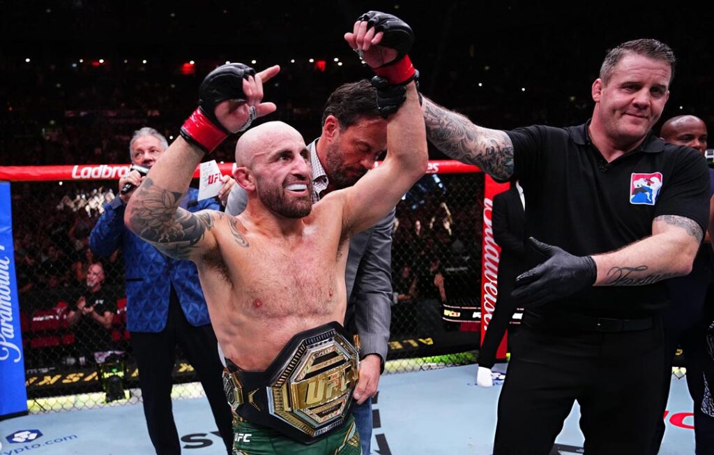 UFC | ალექსანდერ ვოლკანოვსკიმ დიეგო ლოპესი დაამარცხა და ქვემსუბუქი წონის ქამარი დაიცვა #1TVSPORT