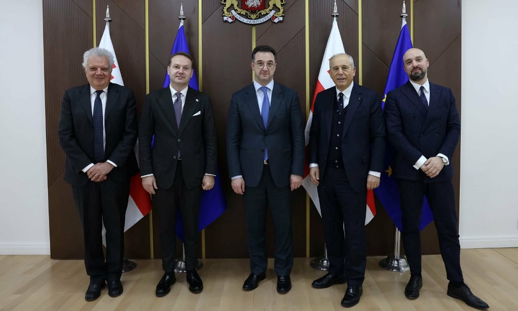 დავით სონღულაშვილი საქართველოში მალტის სუვერენული ორდენის ელჩს ტეოდორიკო ნანის შეხვდა