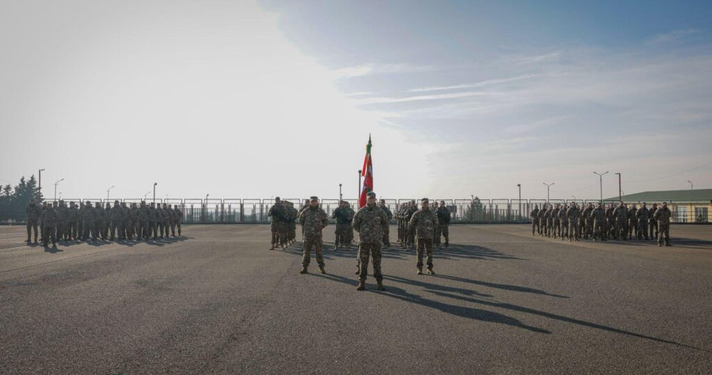 მეხუთე საარტილერიო ბრიგადაში წვევამდელების ფიცის დადების ცერემონია გაიმართა