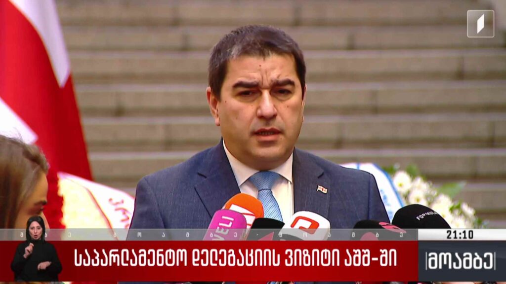 საპარლამენტო დელეგაციის ვიზიტი აშშ-ში 