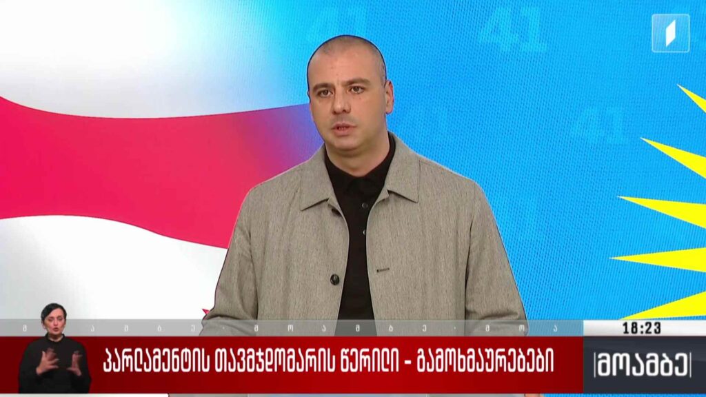 პარლამენტის თავმჯდომარის წერილი – გამოხმაურებები