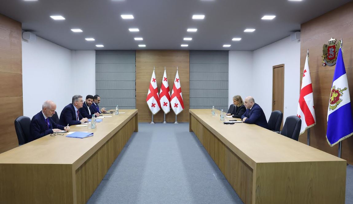ალექსანდრე დარახველიძე მიგრაციის საერთაშორისო ორგანიზაციის ევროპისა და ცენტრალური აზიის რეგიონული ოფისის ხელმძღვანელს შეხვდა