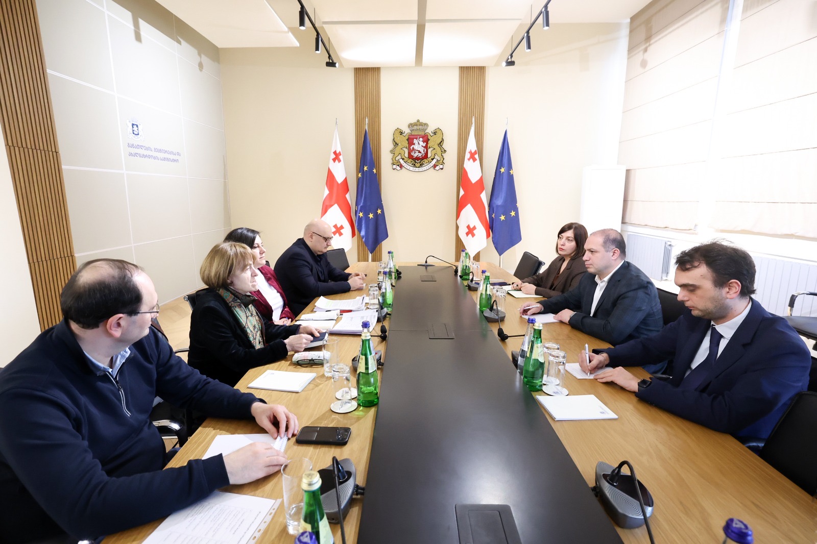 გივი მიქანაძემ ილიას სახელმწიფო უნივერსიტეტის წარმომადგენლებთან შეხვედრა გამართა