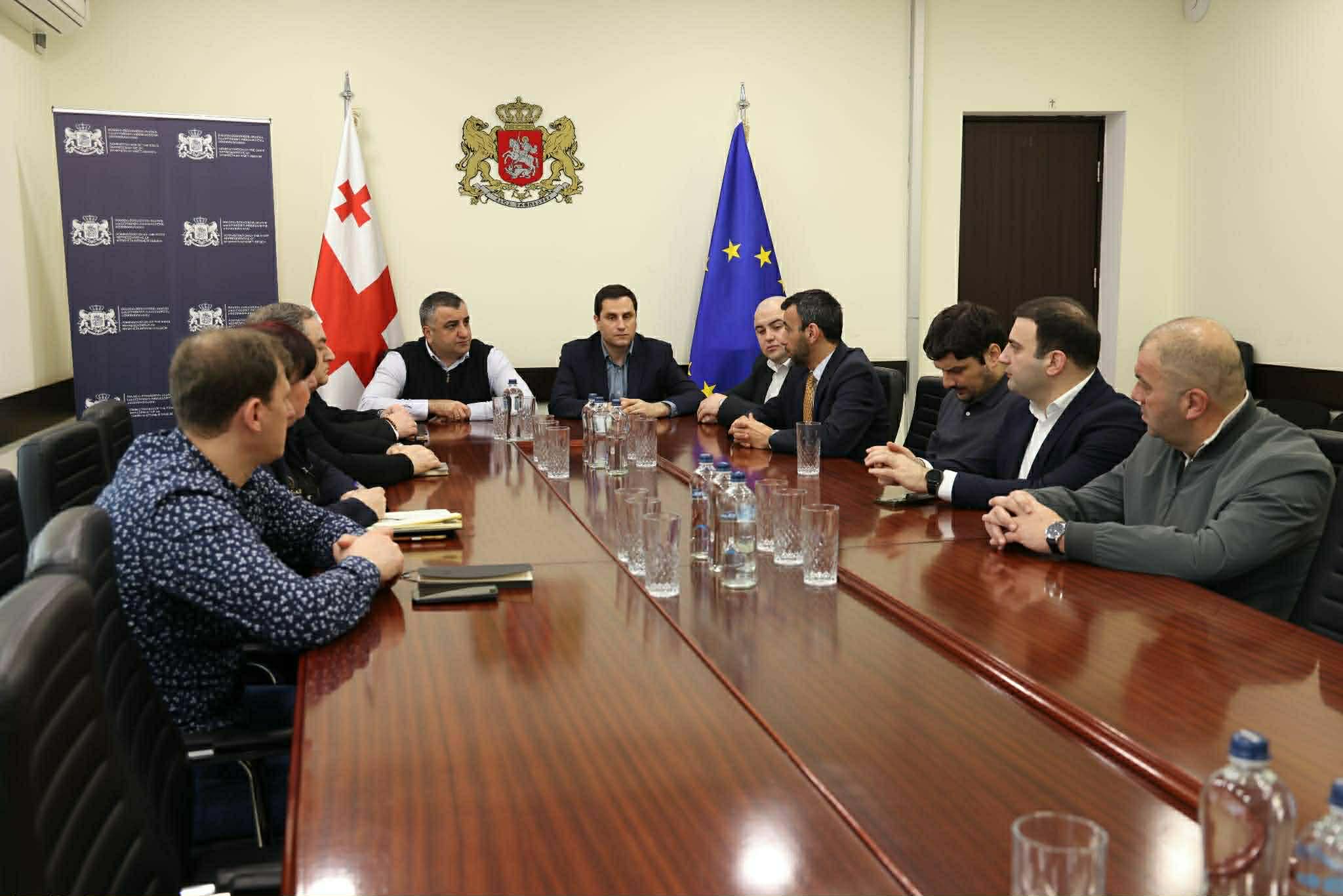 ეროვნული სატყეო სააგენტოს ხელმძღვანელი მცხეთა-მთიანეთის სახელმწიფო რწმუნებულსა და ადგილობრივი თვითმმართველობის წარმომადგენლებს შეხვდა