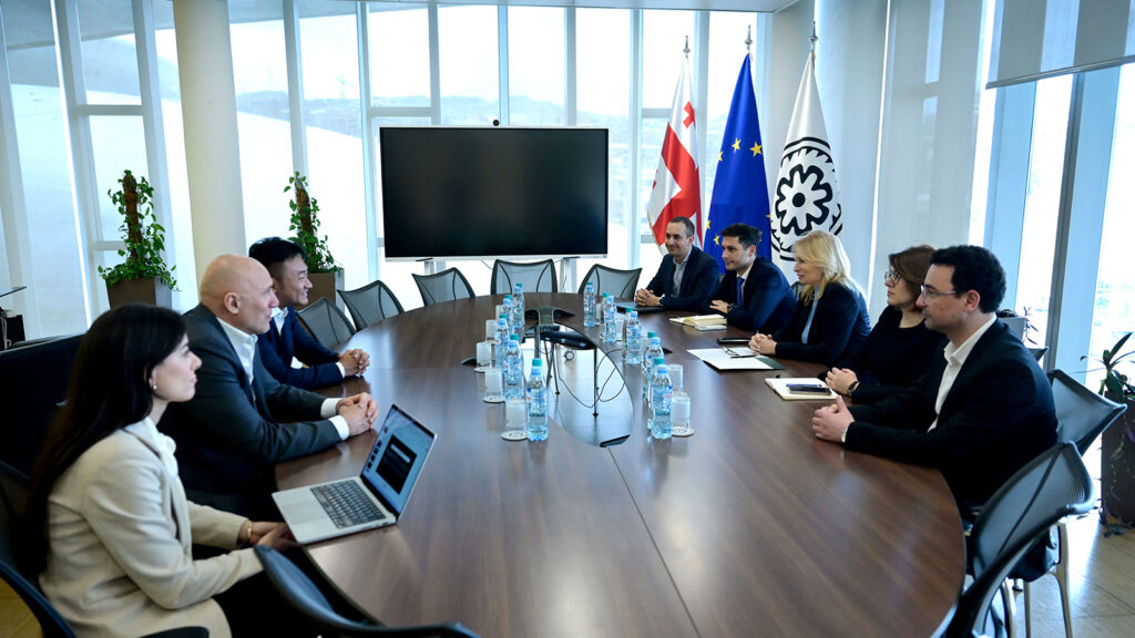 ნათია თურნავა საერთაშორისო ფინანსური სერვისების პლატფორმის, Bybit-ის თანადამფუძნებელს და აღმასრულებელ დირექტორს შეხვდა