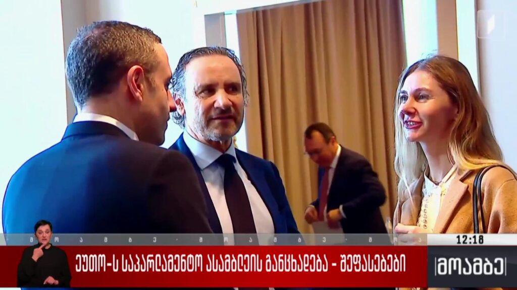 ეუთო-ს საპარლამენტო ასამბლეის განცხადება – შეფასება პოლიტიკურ სპექტრში
