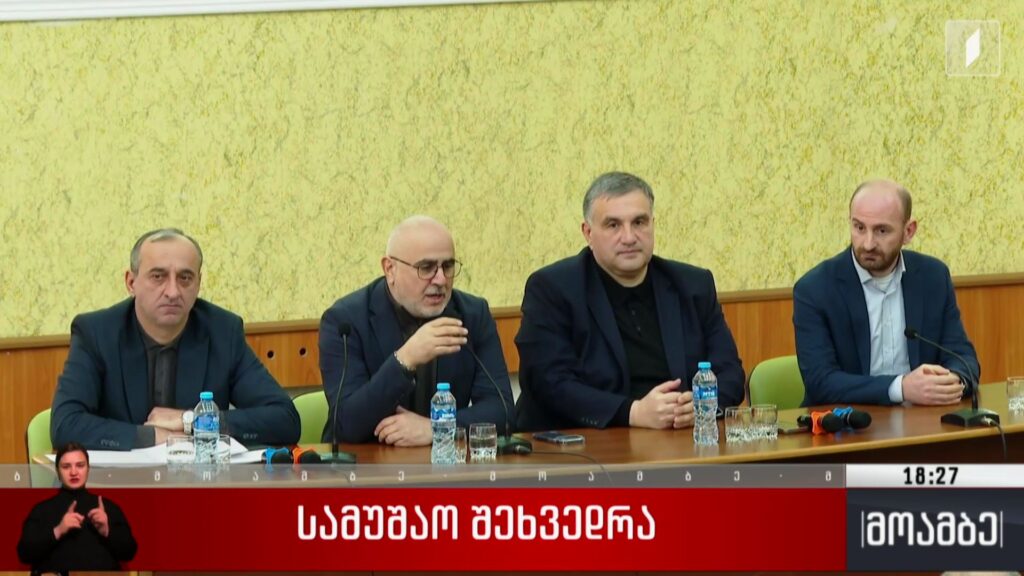 სამუშაო შეხვედრა 