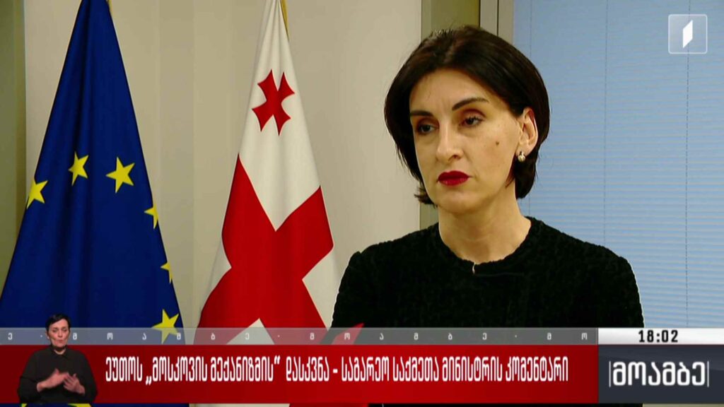 ეუთო-ს „მოსკოვის მექანიზმის“ დასკვნა – საგარეო საქმეთა მინისტრის კომენტარი