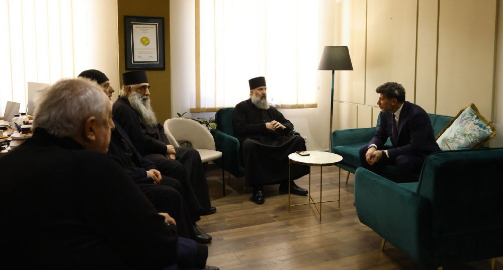 კახა კალაძე პატრიარქის ჯანმრთელობის მდგომარეობას გაეცნო