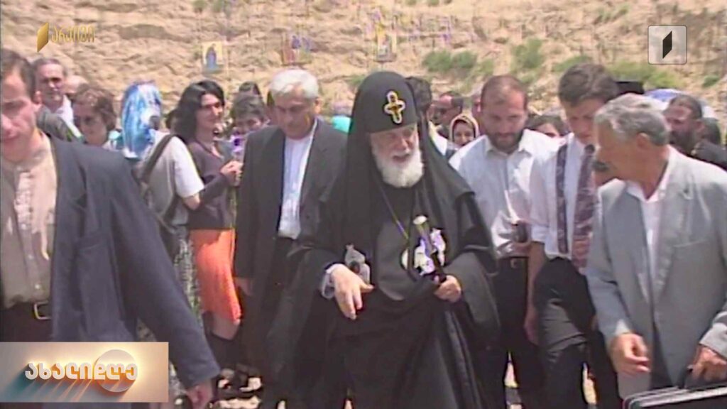 წმინდა სამებისა და მახათას ტაძრების მშენებლობა – უნიკალური კადრები პირველი არხის არქივიდან
