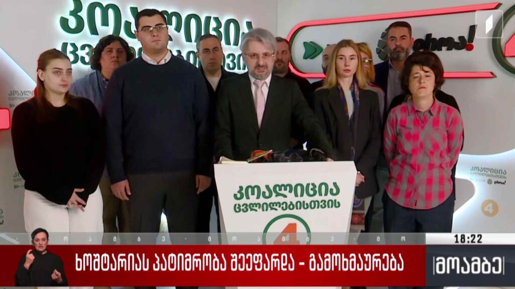 ელენე ხოშტარიას პატიმრობა შეეფარდა – გამოხმაურება