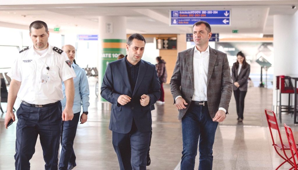დაცვის პოლიციის დეპარტამენტის თავმჯდომარე გიორგი ალადაშვილი საავიაციო უშიშროების მთავარ სამმართველოს ეწვია