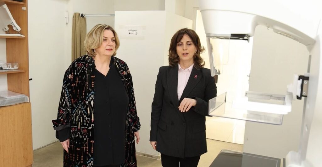 ეროვნულ სკრინინგ ცენტრს საქართველოს პირველი ლედი ეწვია