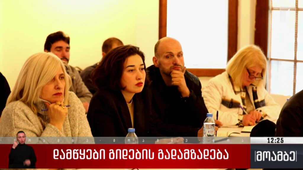 დამწყები გიდების გადამზადება