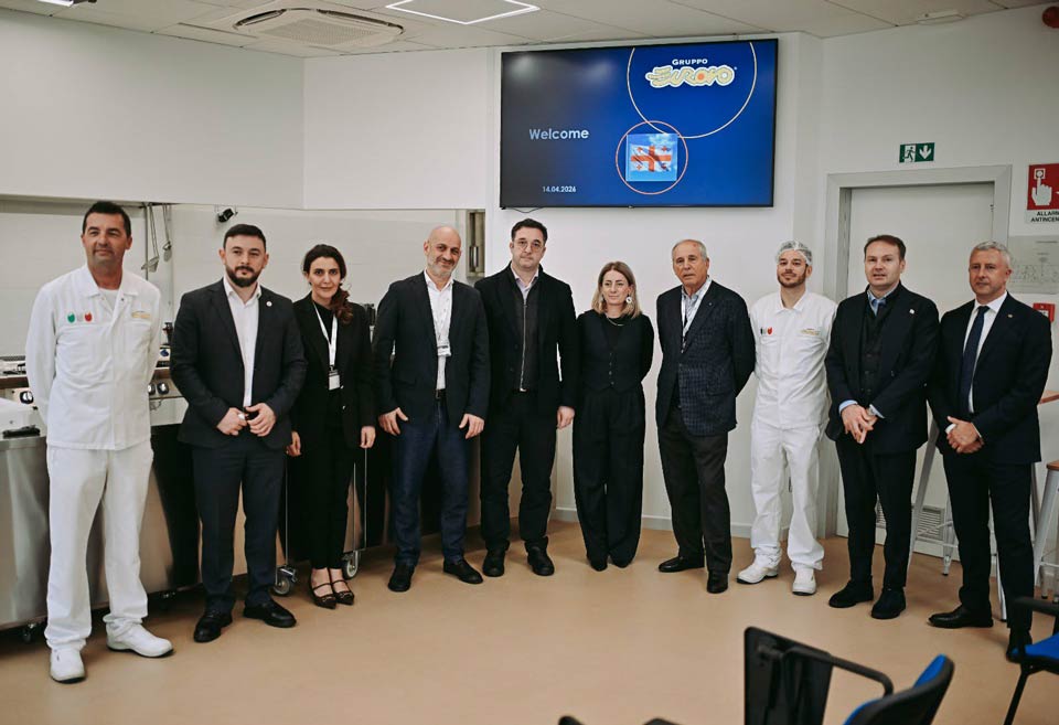 დავით სონღულაშვილი იტალიური კომპანიის, EUROVO-ს აღმასრულებელ დირექტორს შეხვდა