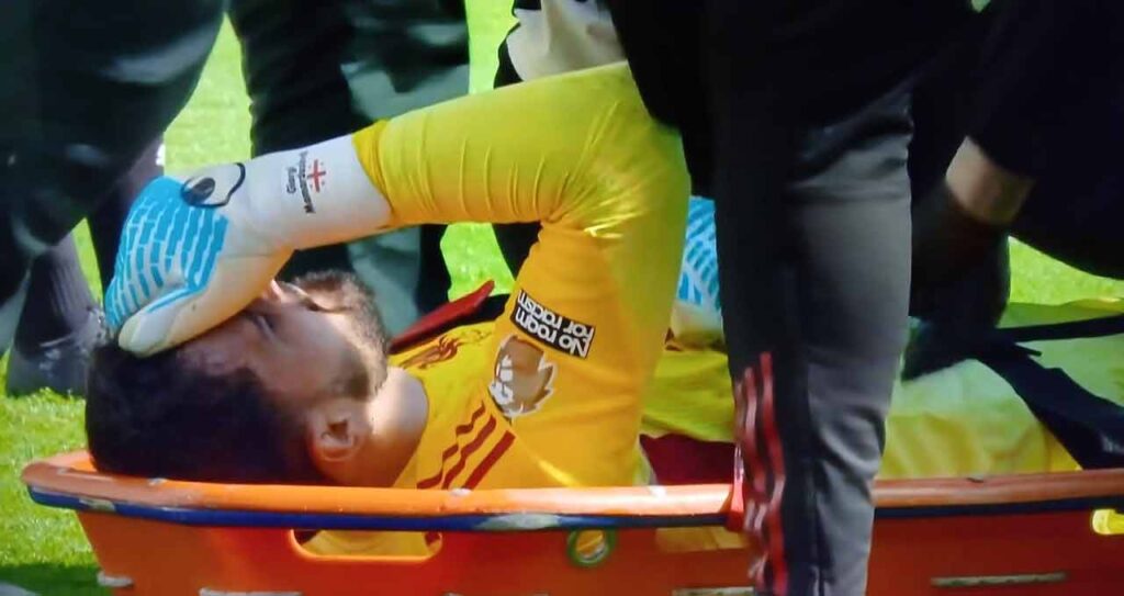 ფეხბურთი | გიორგი მამარდაშვილმა „ევერტონთან“ მატჩში ტრავმა მიიღო და  შეცვალეს #1TVSPORT - 1TV