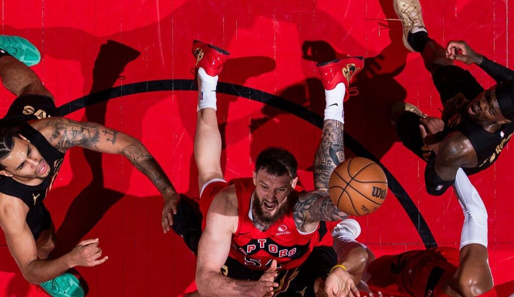 NBA | სანდრო მამუკელაშვილის „ტორონტომ“ „კლივლენდთან“ საპლეიოფო სერიაში ანგარიში გაათანაბრა #1TVSPORT