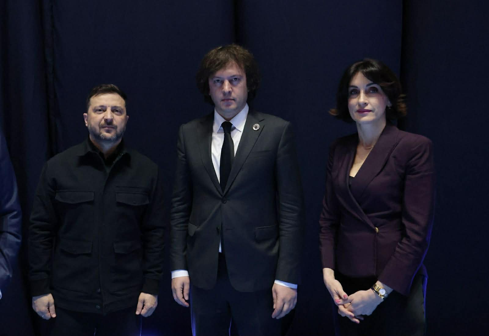 ირაკლი კობახიძე ევროპული პოლიტიკური გაერთიანების (EPC) სამიტის ფარგლებში ვოლოდიმირ ზელენსკის შეხვდა