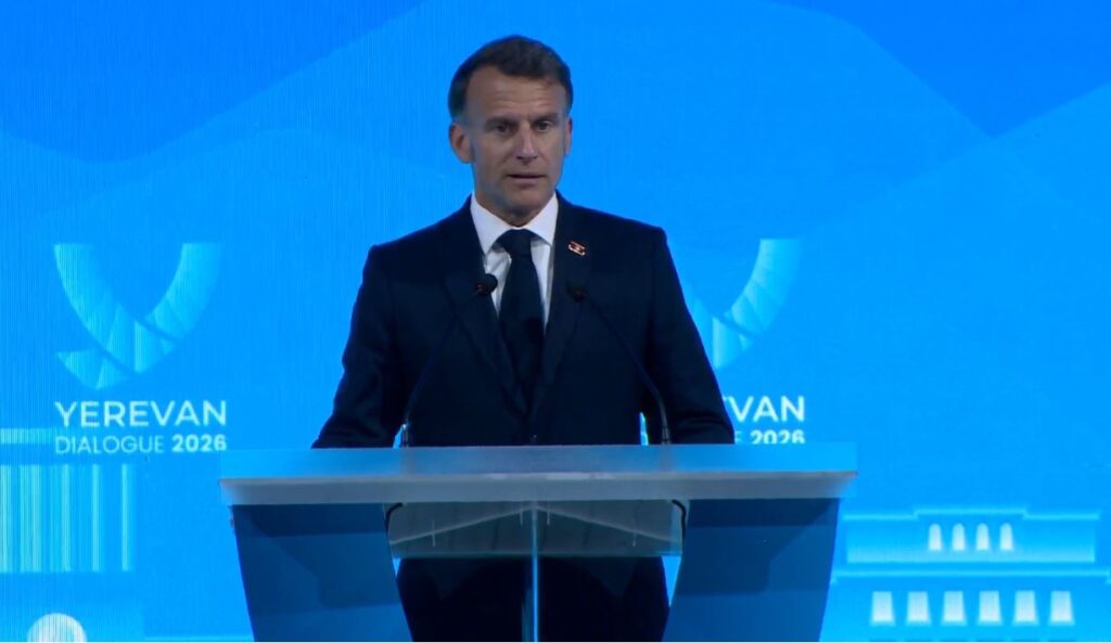 ემანუელ მაკრონი – სამხრეთ კავკასია არ არის განწირული, იქცეს ბრძოლის ველად იმპერიებს შორის, რომლებიც მის ნადავლად მოსაპოვებლად იბრძვიან