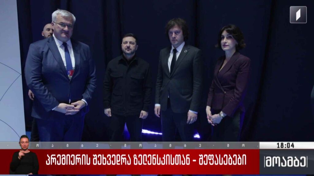 პრემიერის შეხვედრა ზელენსკისთან – შეფასებები
